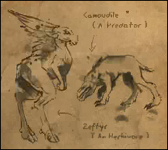 Achenar's Ship Journal Drawings