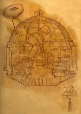 Atrus Lab Journal Drawings