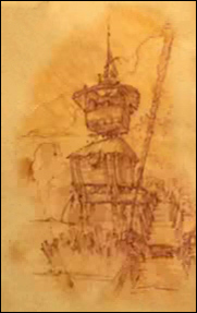 Atrus Lab Journal Drawings