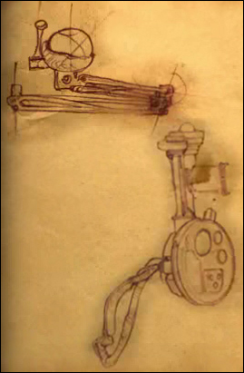Atrus Lab Journal Drawings